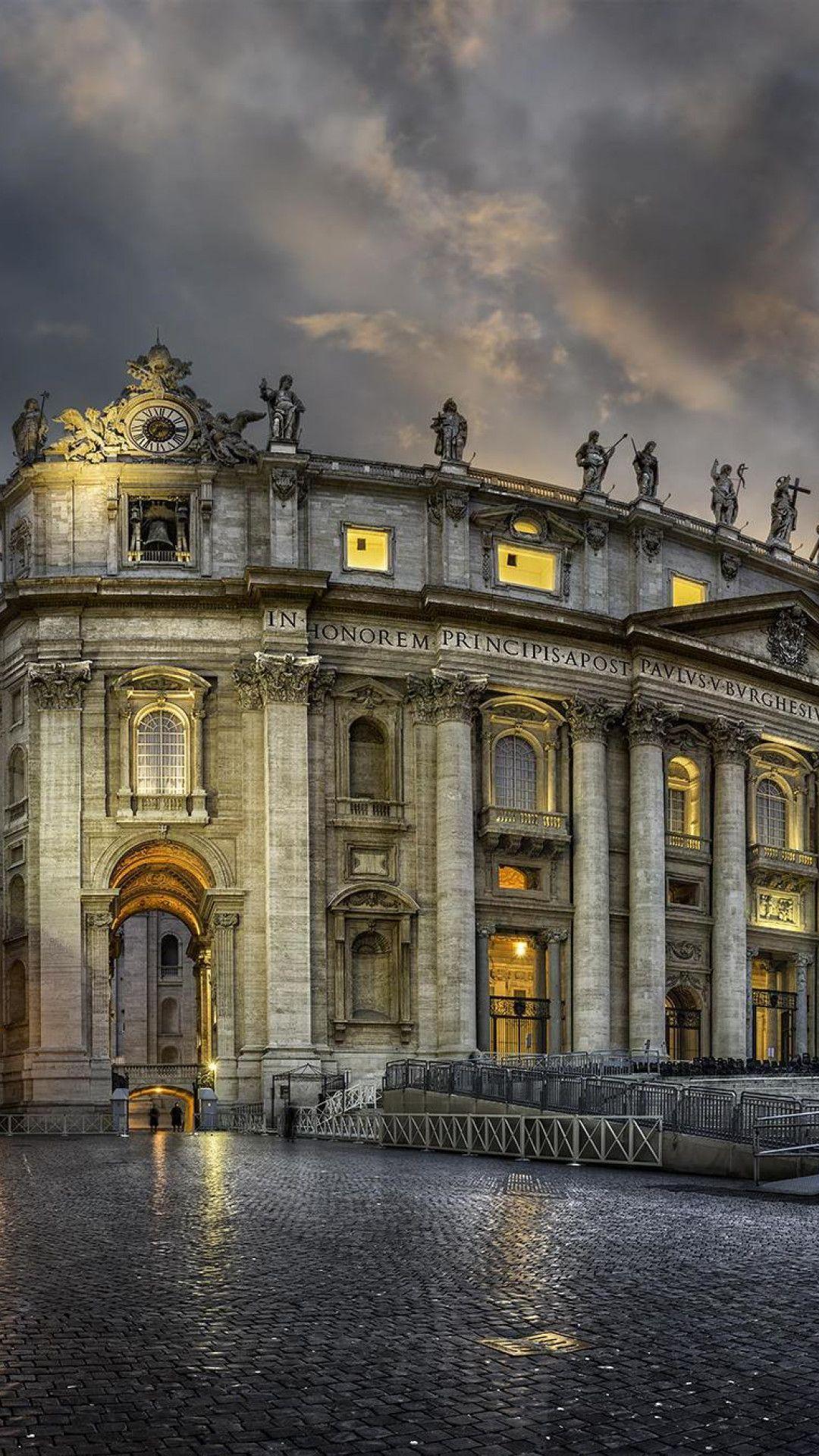 Vatican City, Basilica De San Pedro Wallpaper iPhone 6 Plus