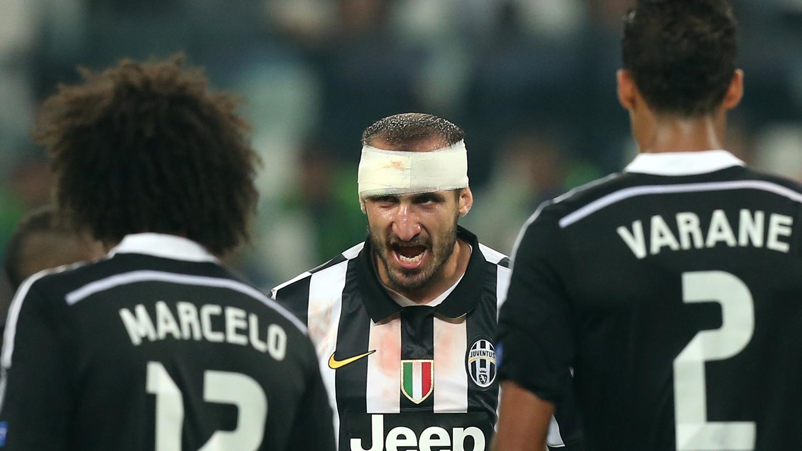 PsBattle: Giorgio Chiellini in yesterday's game betwen Juventus