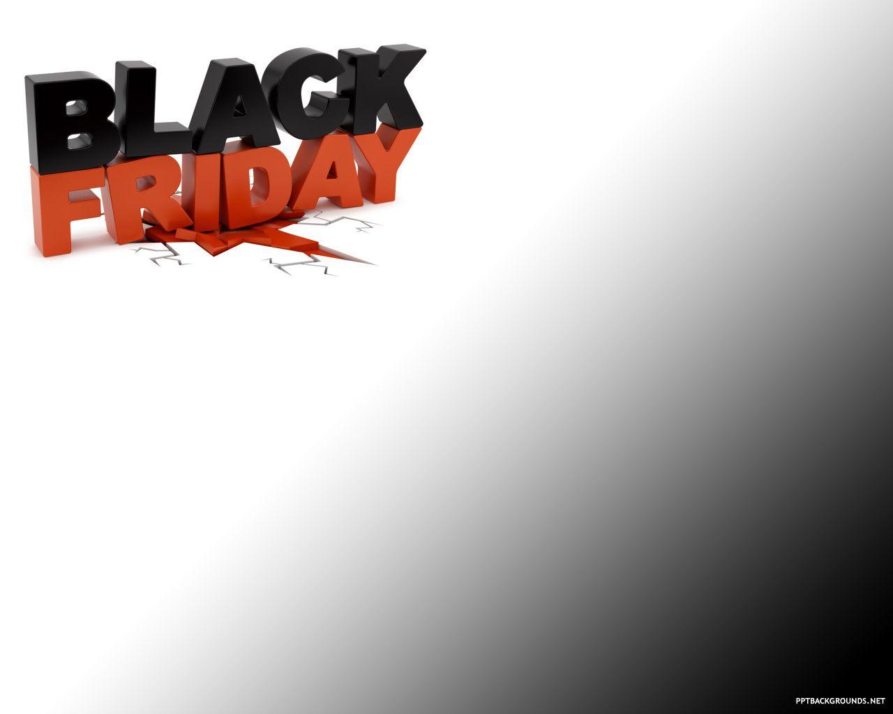 Free Black Friday Background For PowerPoint PPT