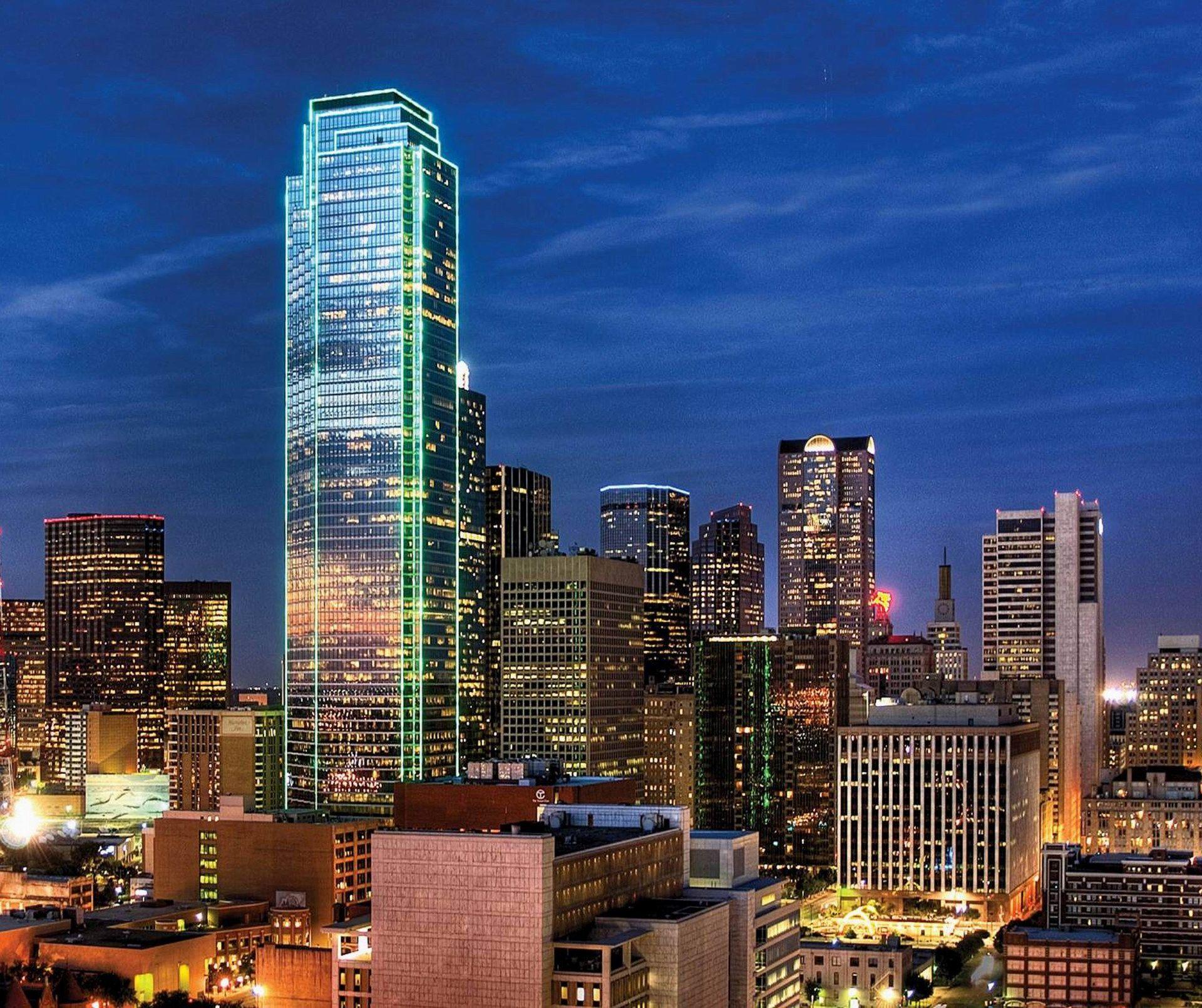 Dallas Texas Skyline Wallpaper