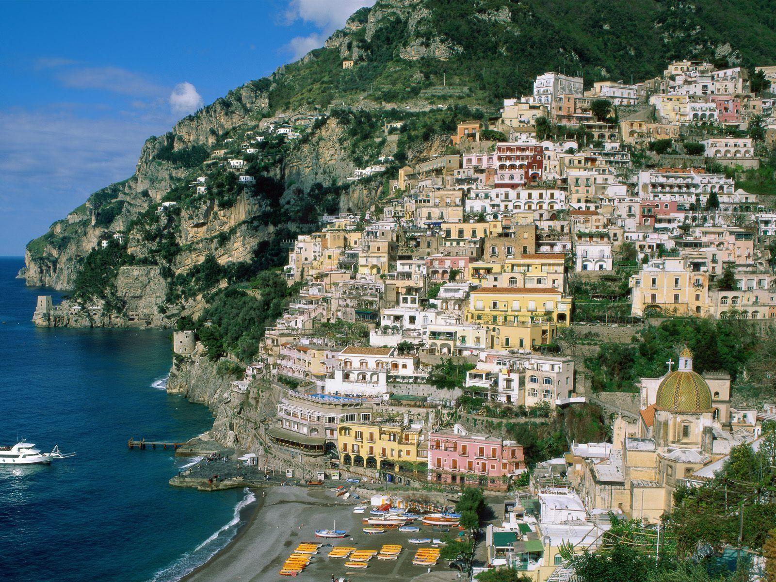 Amalfi Coast Wallpaper Italy World Wallpaper in jpg format