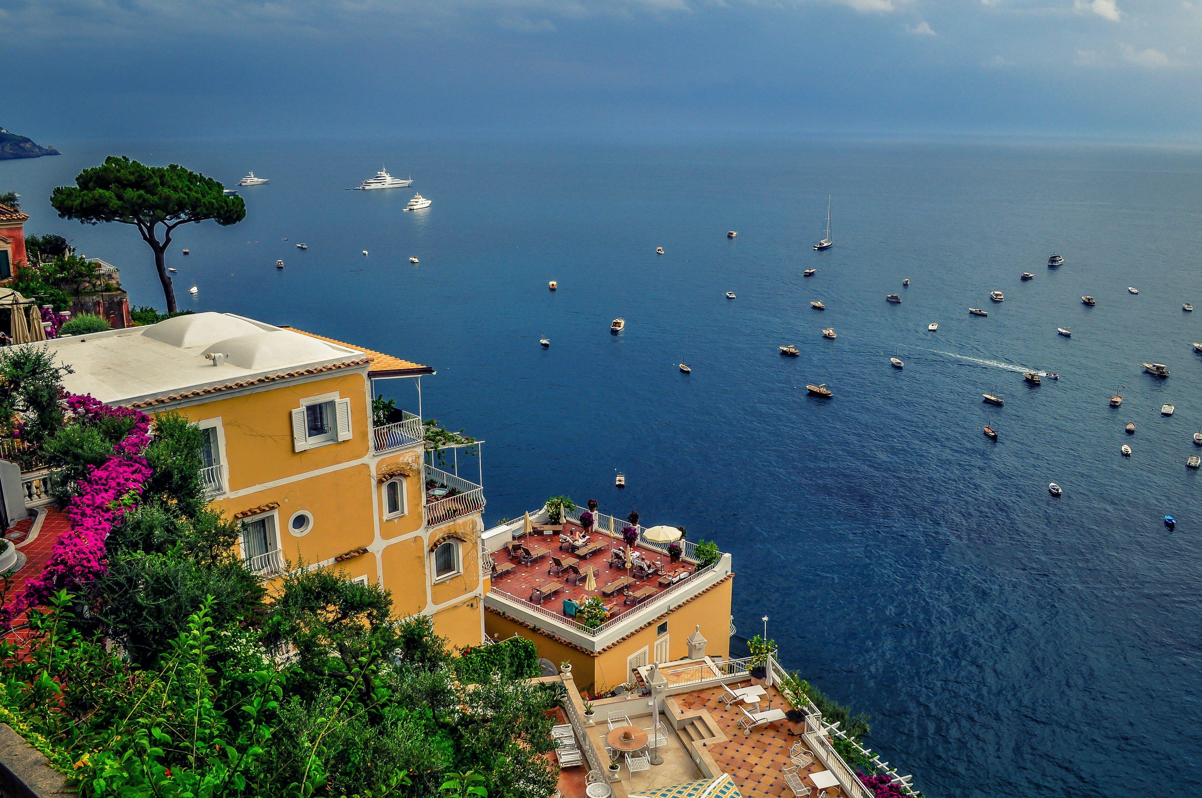 Widescreen Wallpaper: amalfi wallpaper, 3169 kB