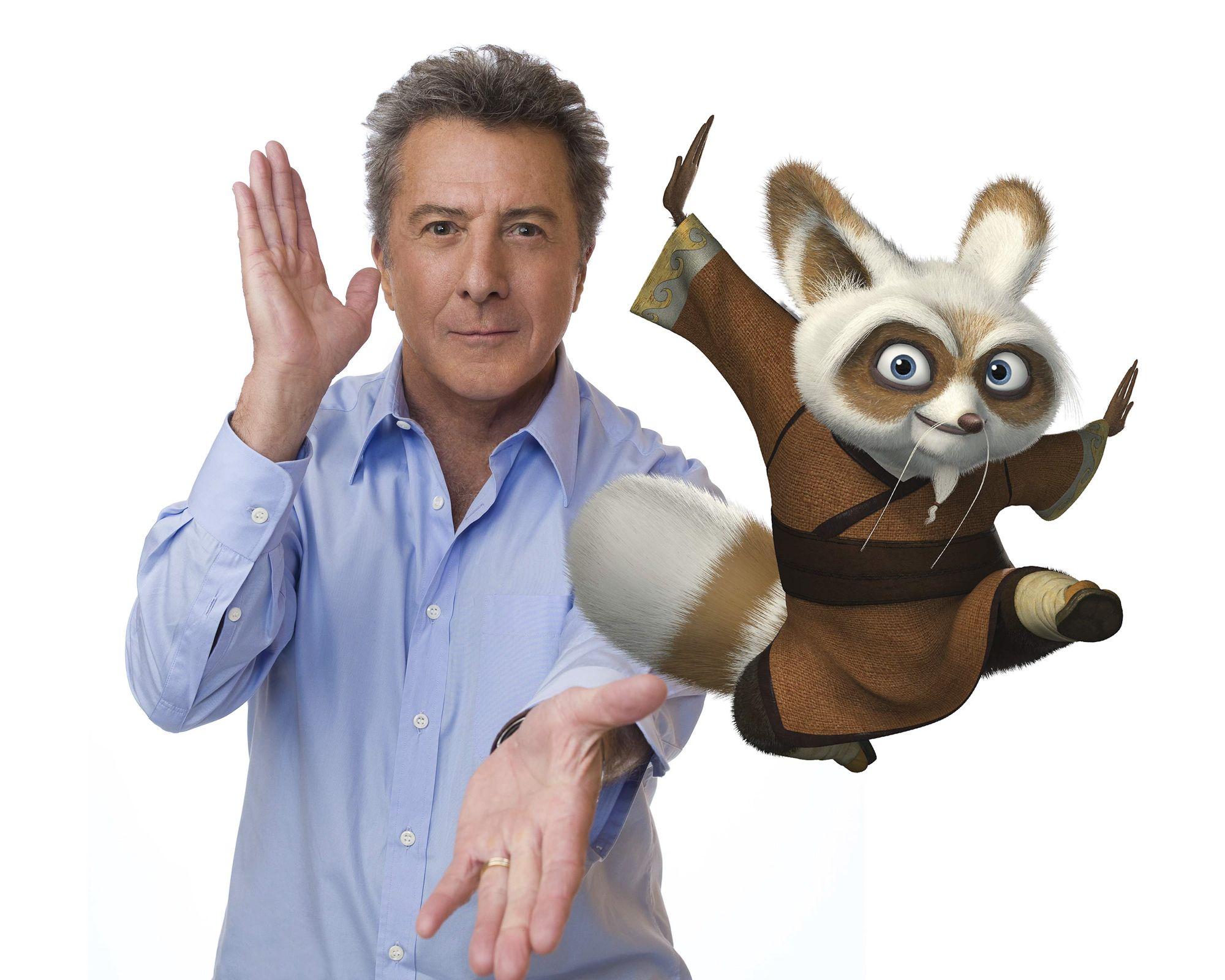 Dustin Hoffman Master Shifu Fu Panda. TV & Movies