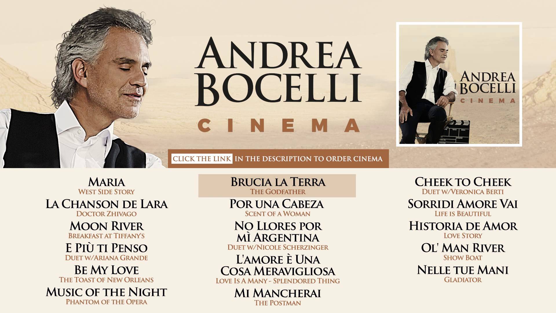 Andrea Bocelli reschedules San Jose concert to accommodate Stanley