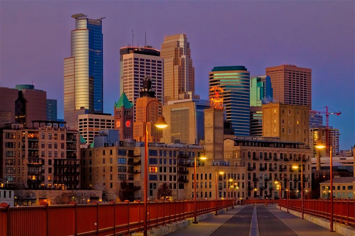 Minneapolis City States HD Wallpaper and Photo