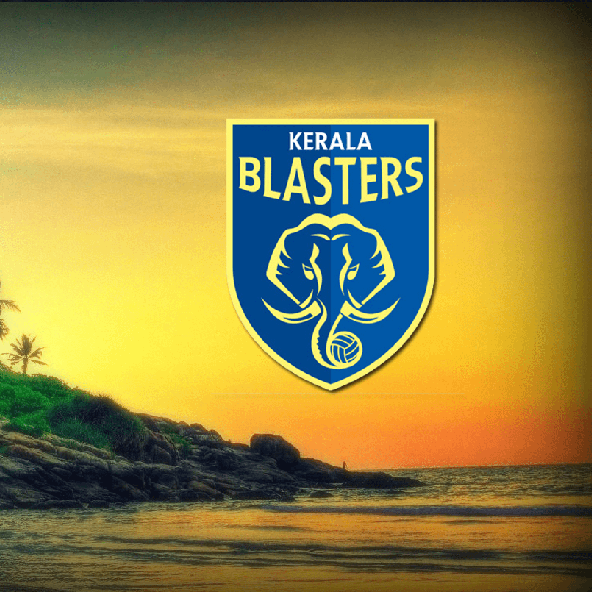 Download Kerala Blasters HD 2048 x 2048 Wallpaper