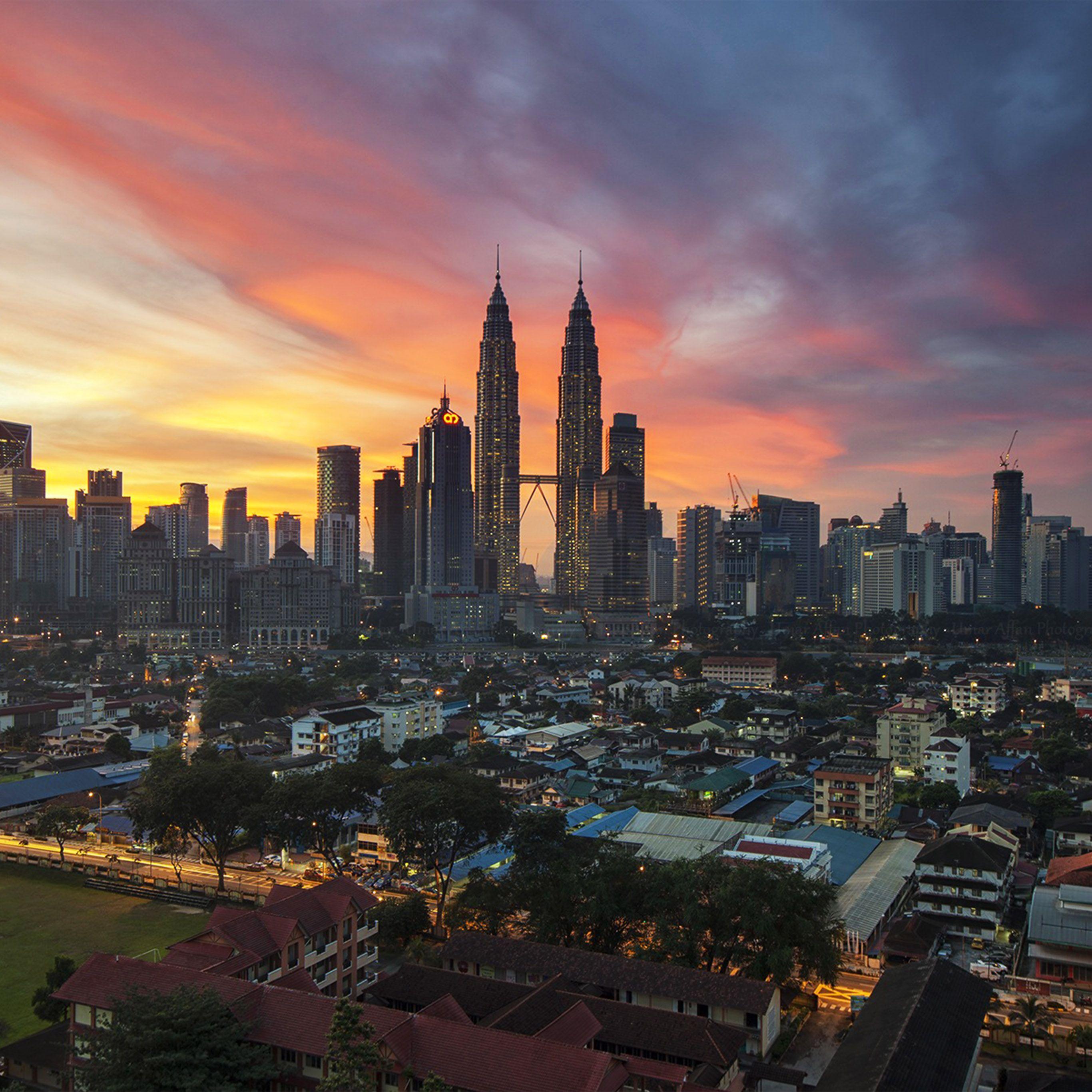 Petronas Twin Towers Kuala Lumpur Malaysia City Wallpaper