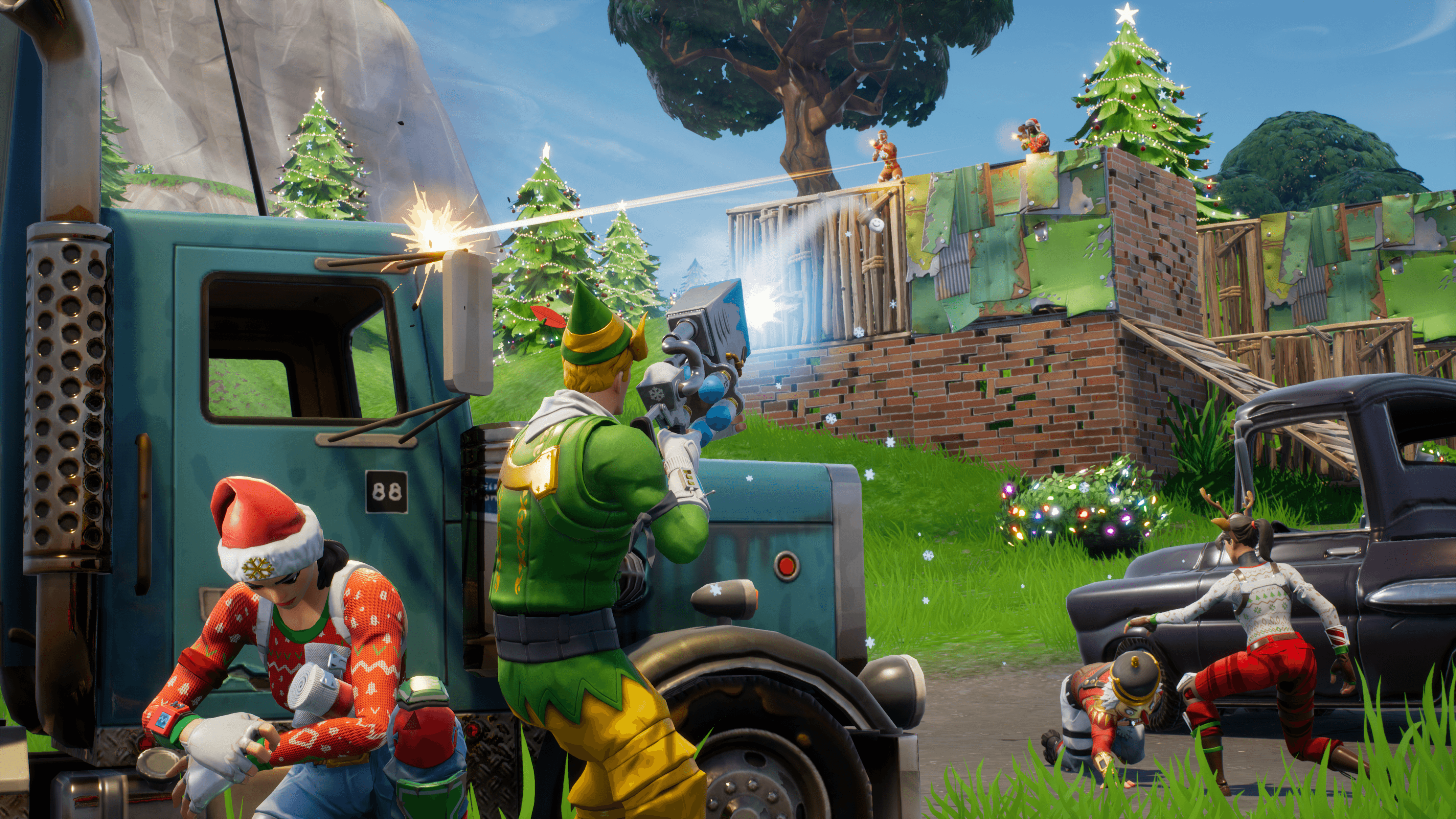 Fortnite Winter Update 1.11 Kicks Off Christmas Event