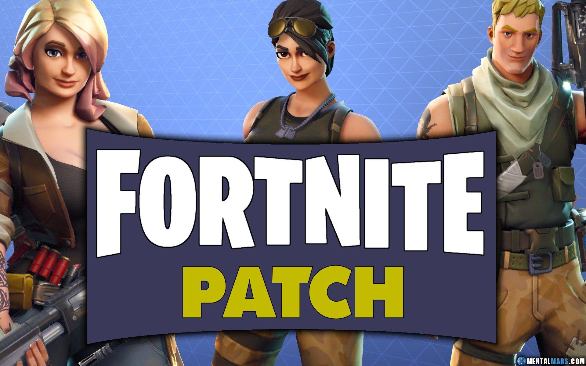 Fortnite Patch Notes 1.11