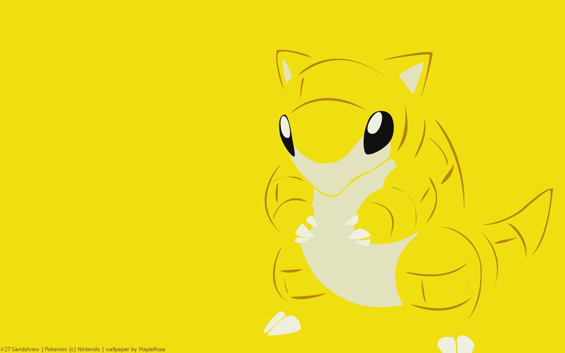 Sandshrew Pokemon HD Wallpaper HD wallpaper, iPhone