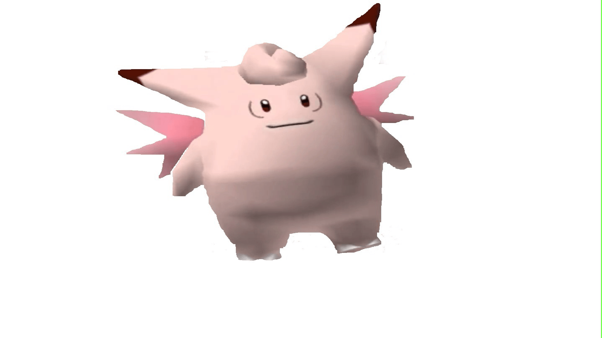 Clefable cover her ears, about the ultra sonic waves