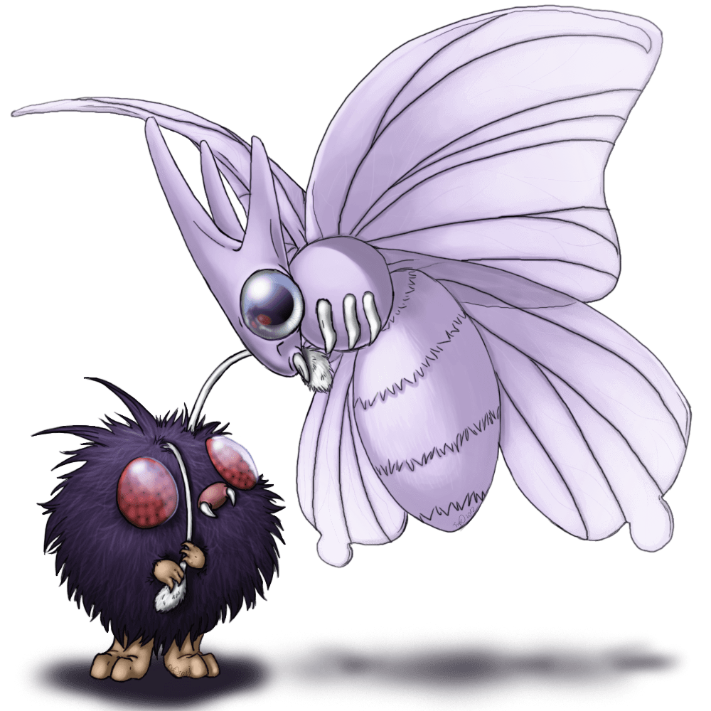 Venonat and evo