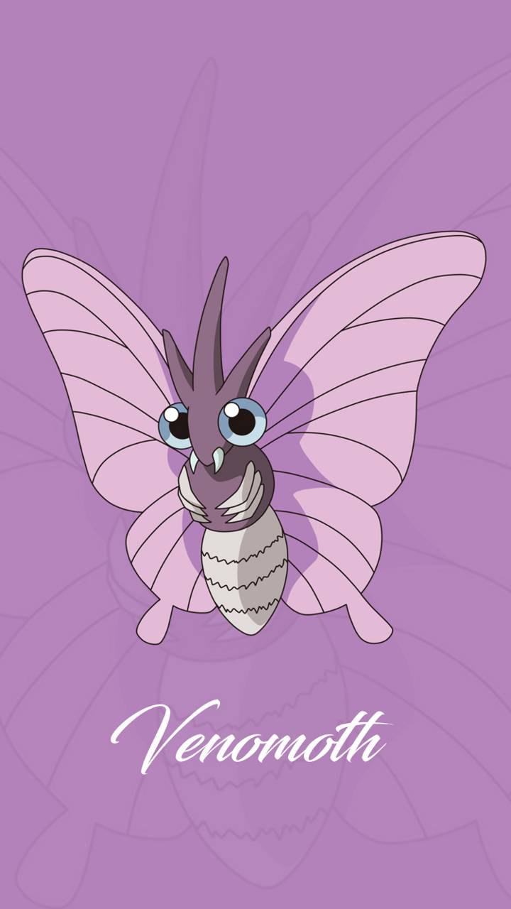 Venomoth wallpaper