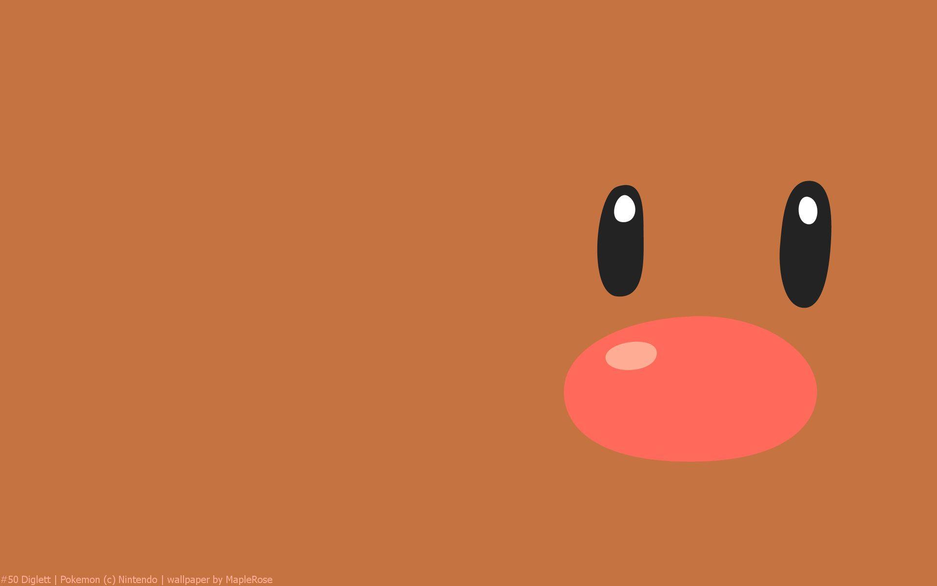 Diglett Pokemon HD Wallpaper HD wallpaper, iPhone, Samsung