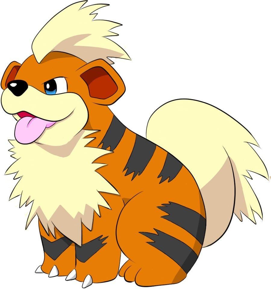 Pokemon Growlithe. Pokemon Growlithe And Arcanine Image