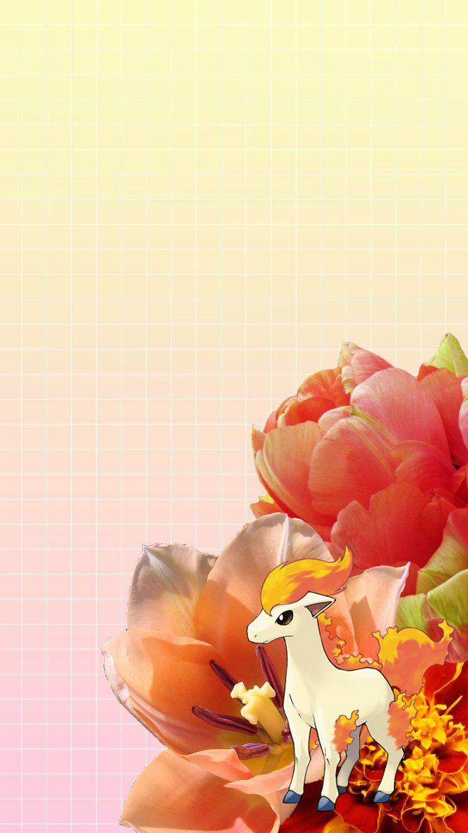 Ponyta iPhone 6 Wallpaper