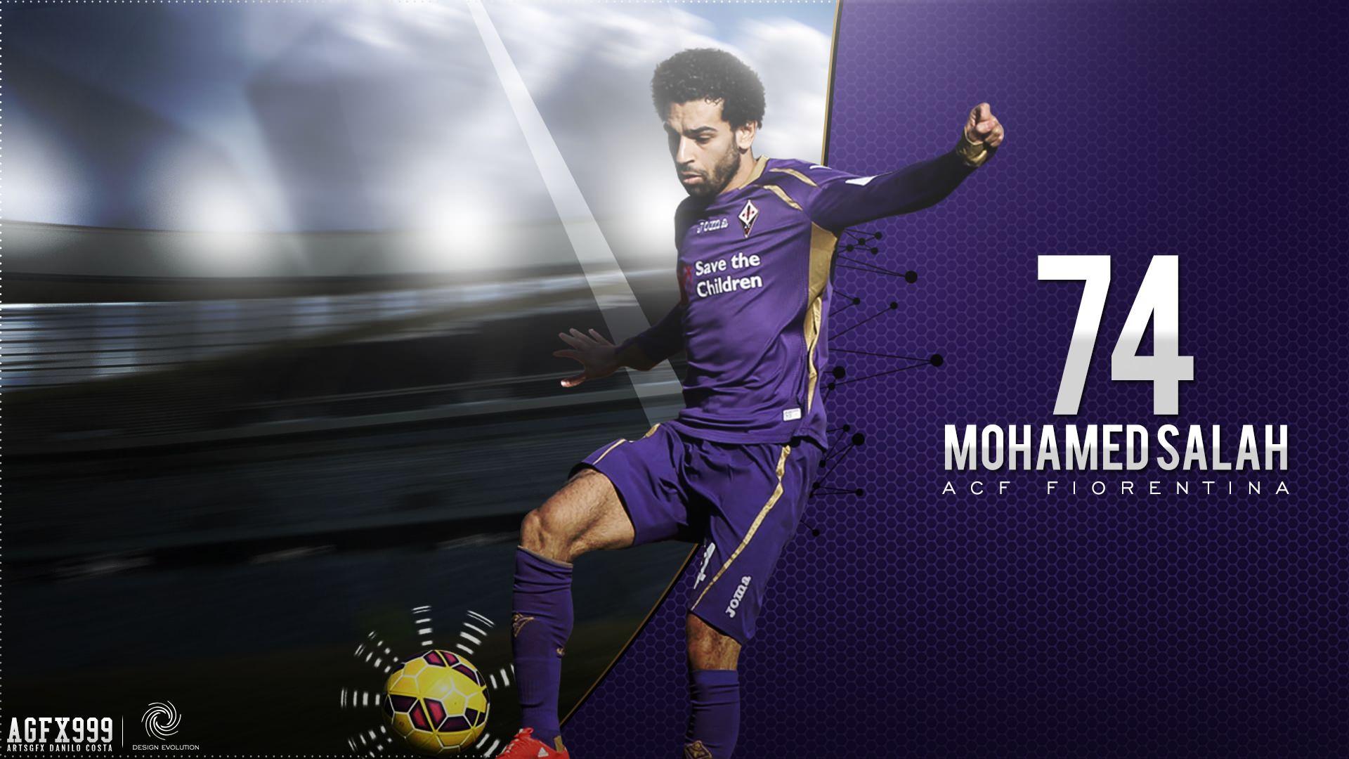 Mohamed Salah Fiorentina Wallpaper. Football Wallpaper HD