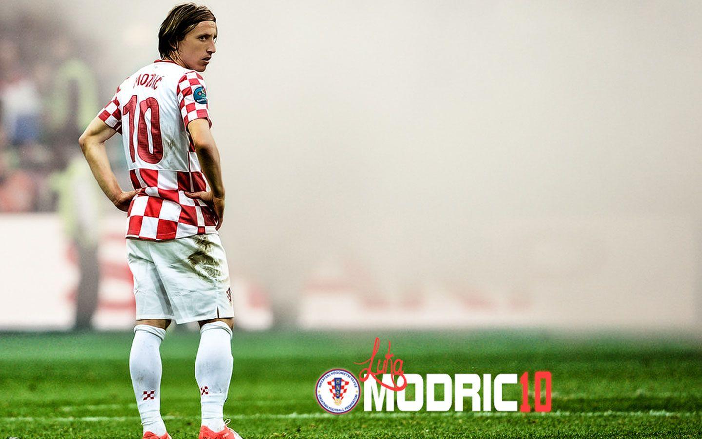 Luka Modrić Croatia Exclusive HD Wallpaper. Charming