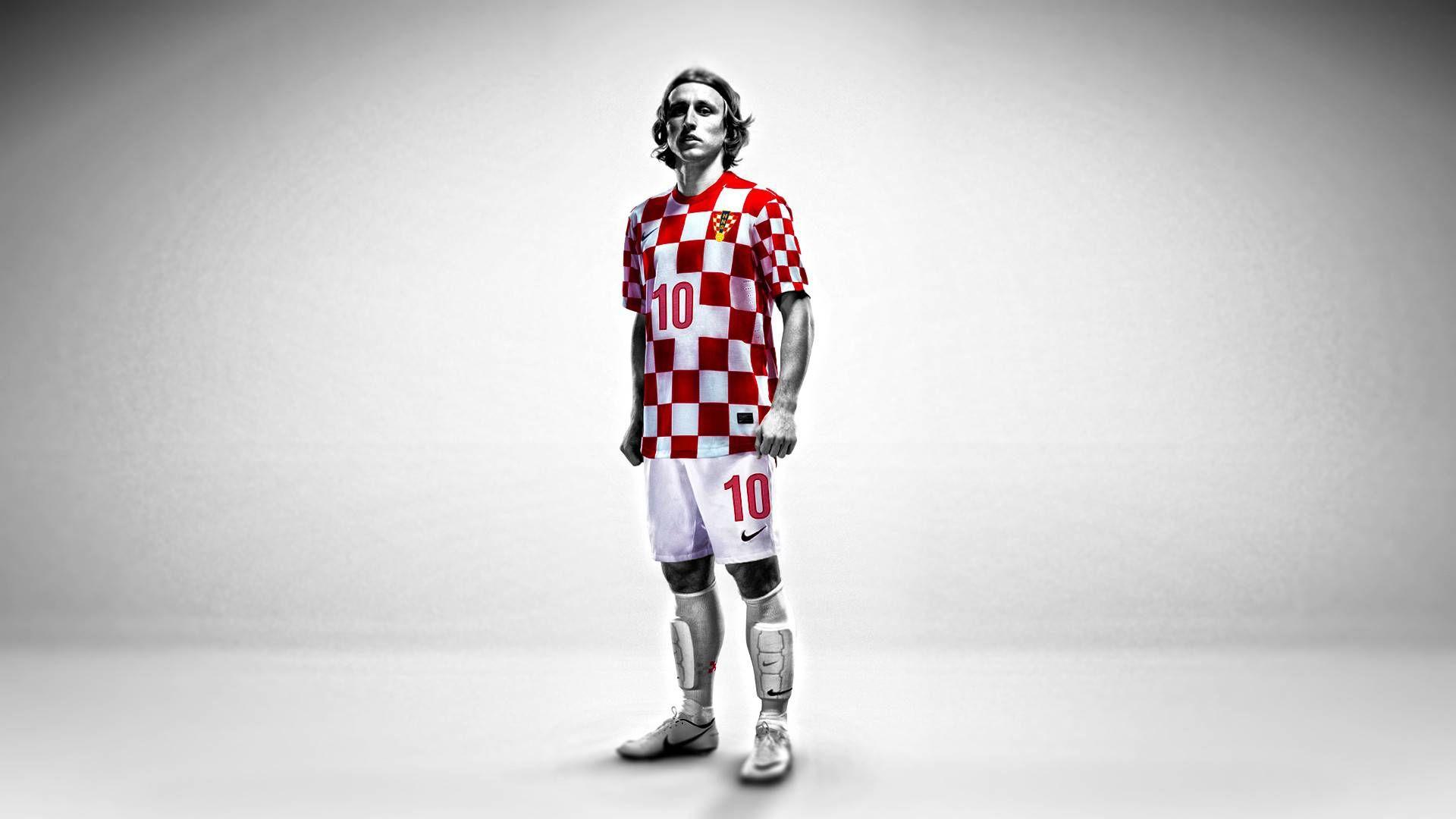 Luka Modric Croatian Striker Photo HD Wallpaper