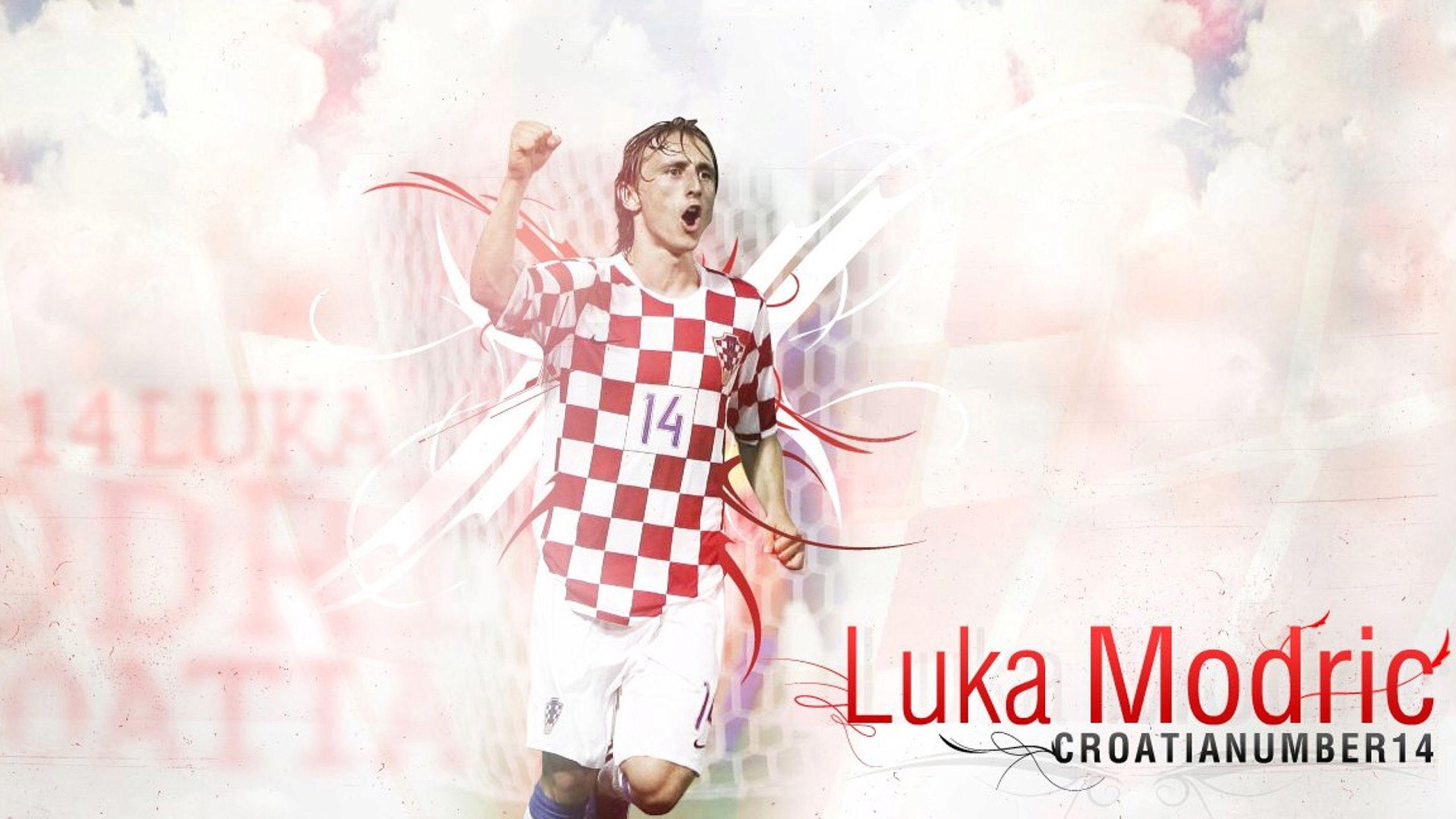 Luka Modrić is a Croatian professional footballer who plays