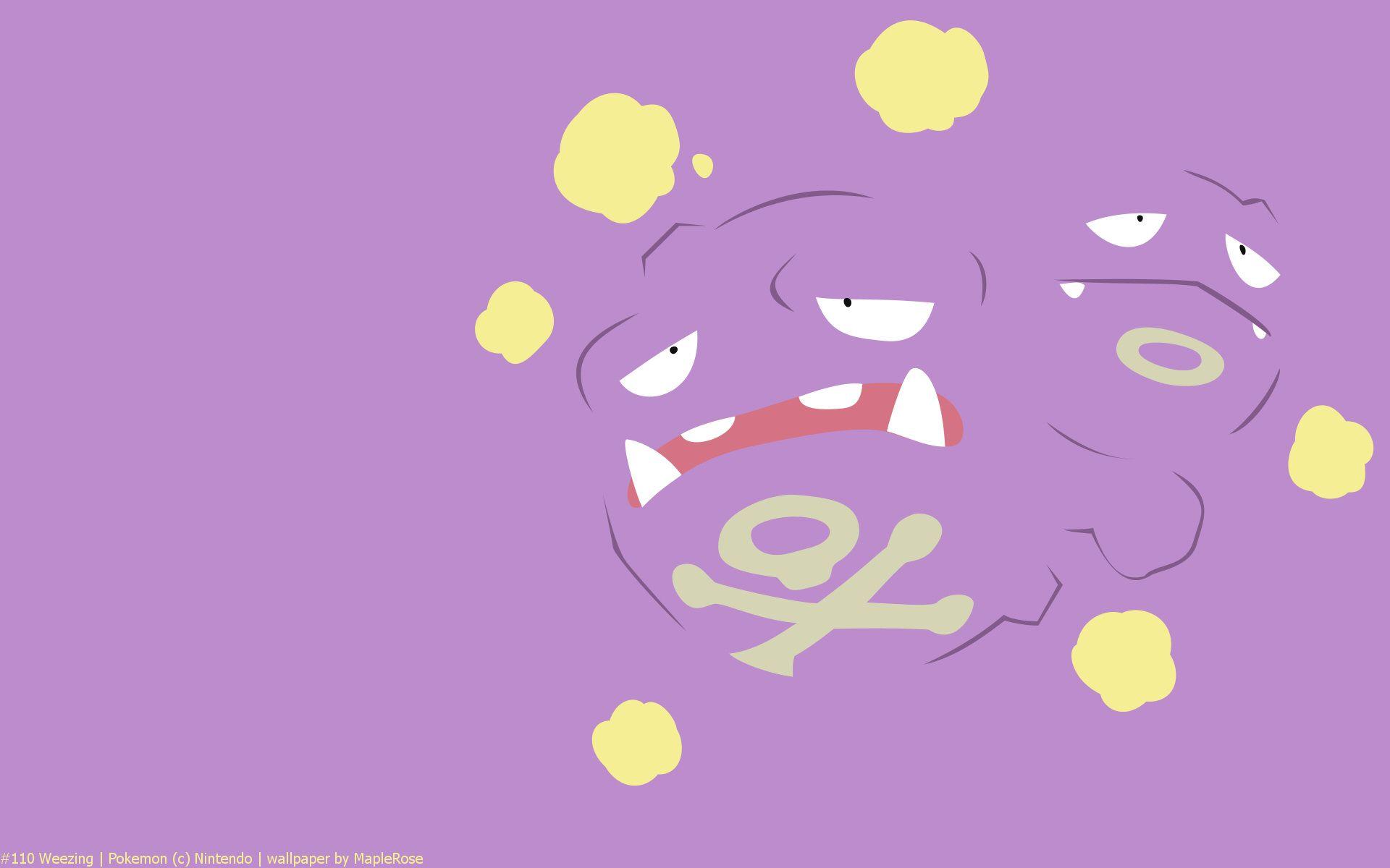 Weezing Pokemon HD Wallpaper HD wallpaper, iPhone, Samsung