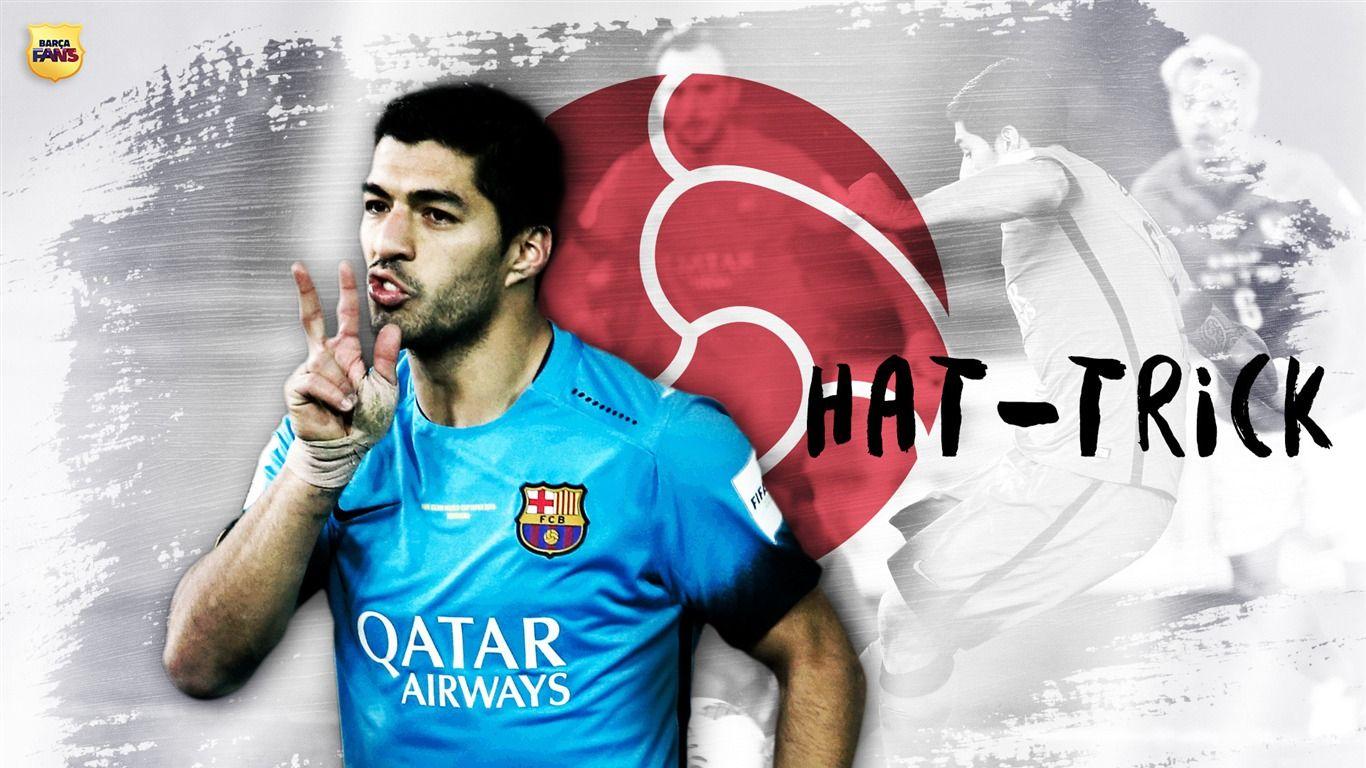 Luis Suarez History 2015 2016 FC Barcelona HD Wallpaper 1366x768