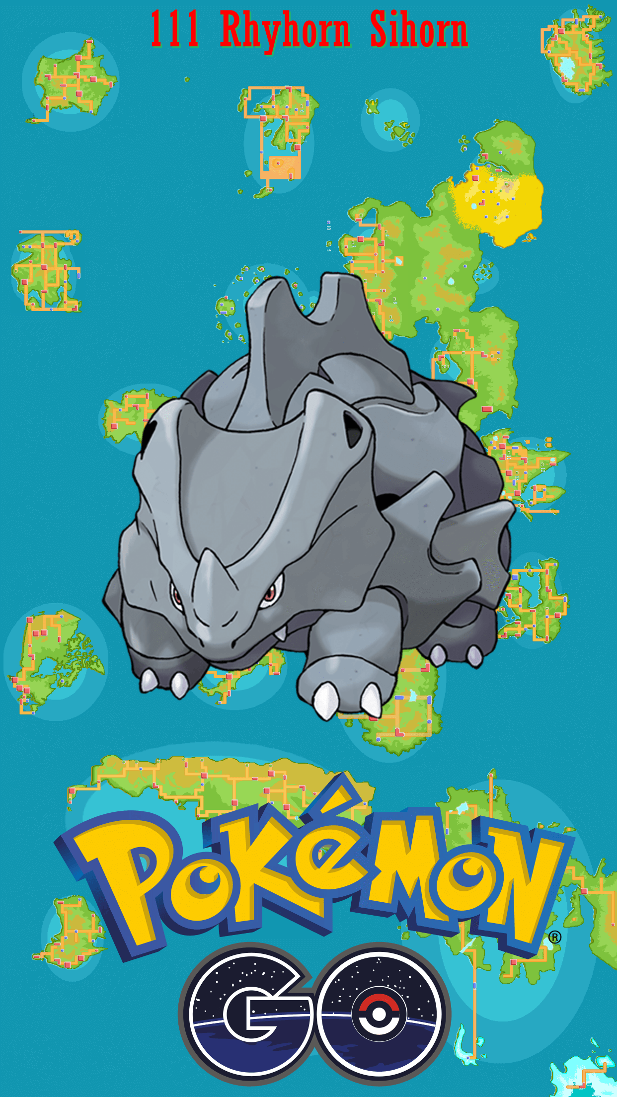 Street Map Rhyhorn Sihorn