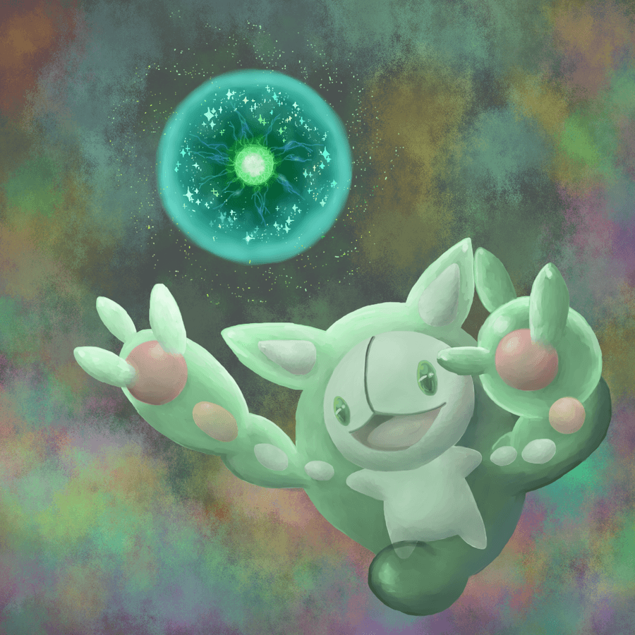 Reuniclus Used Energy Ball By QUINCY OF THE MIST