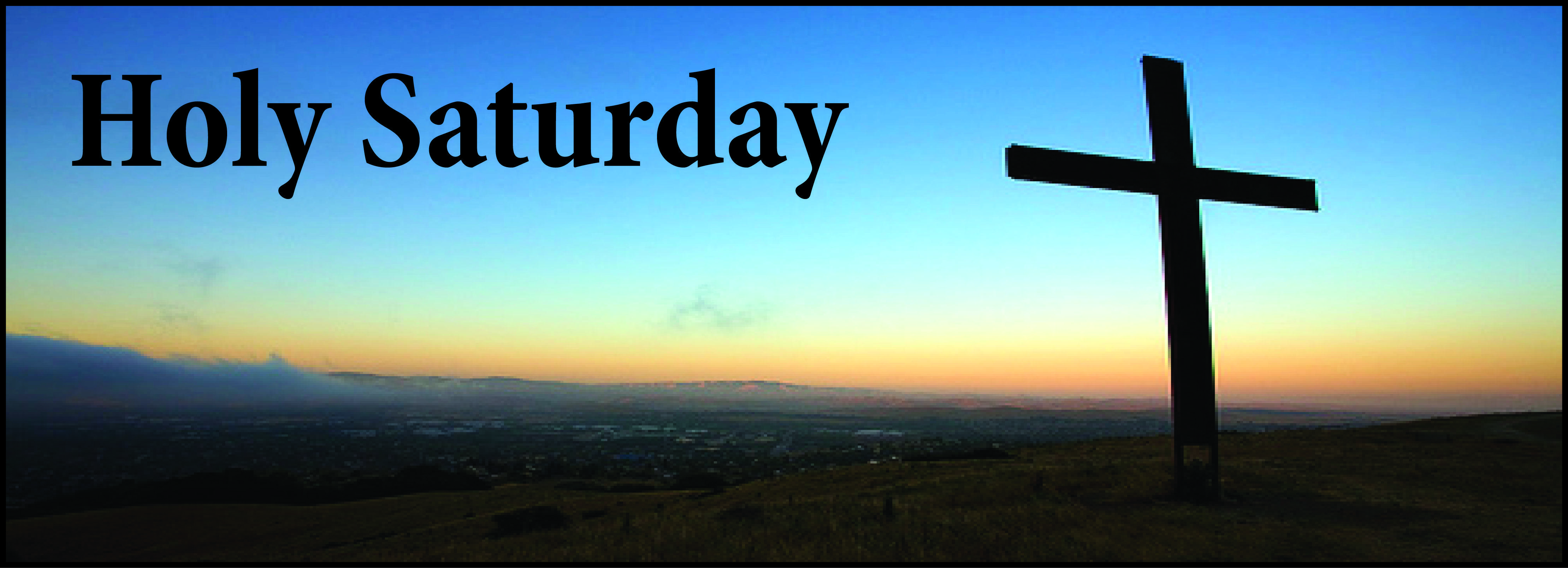 Beautiful Holy Saturday Wish Picture