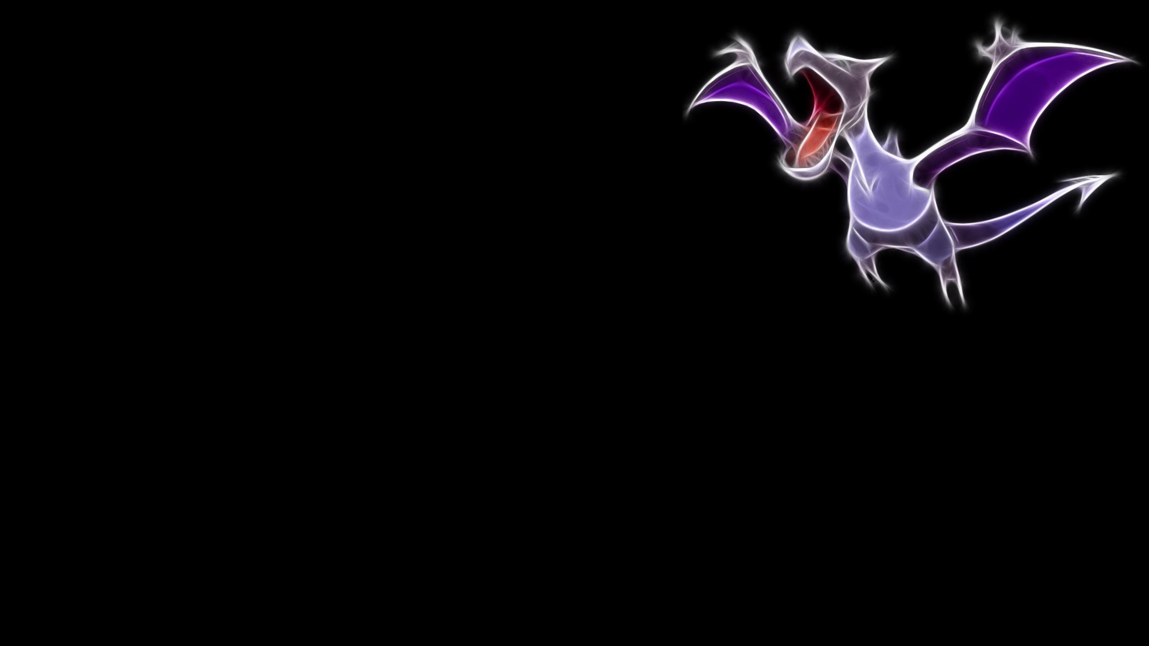 aerodactyl pokemon black background best widescreen awesome