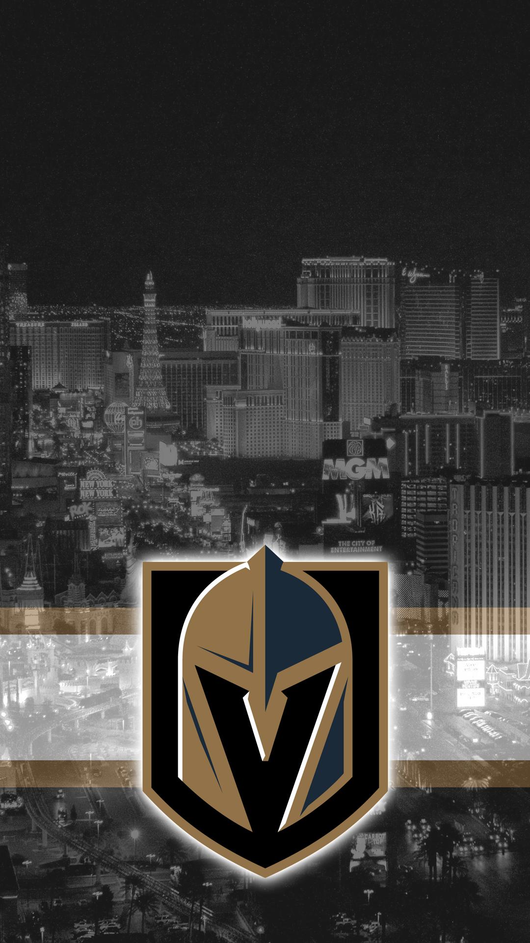 Golden Knights fans: I made some phone wallpaper for your team