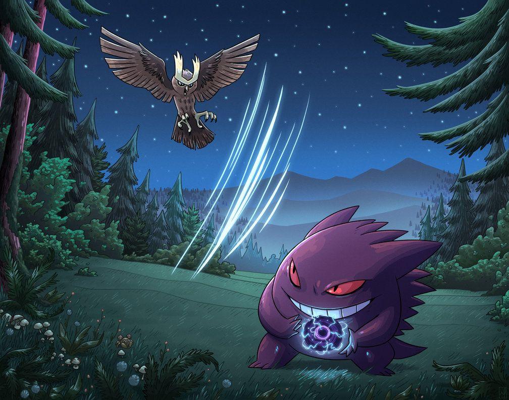 Noctowl vs Gengar