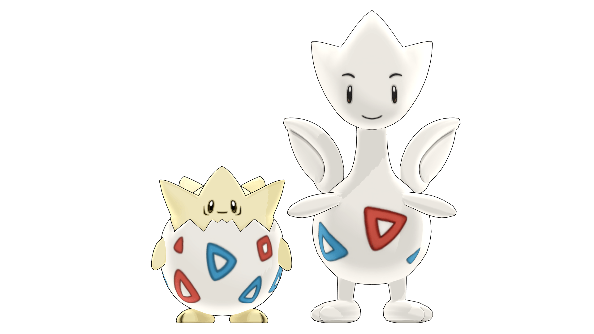 MMD PK Togepi and Togetic DL