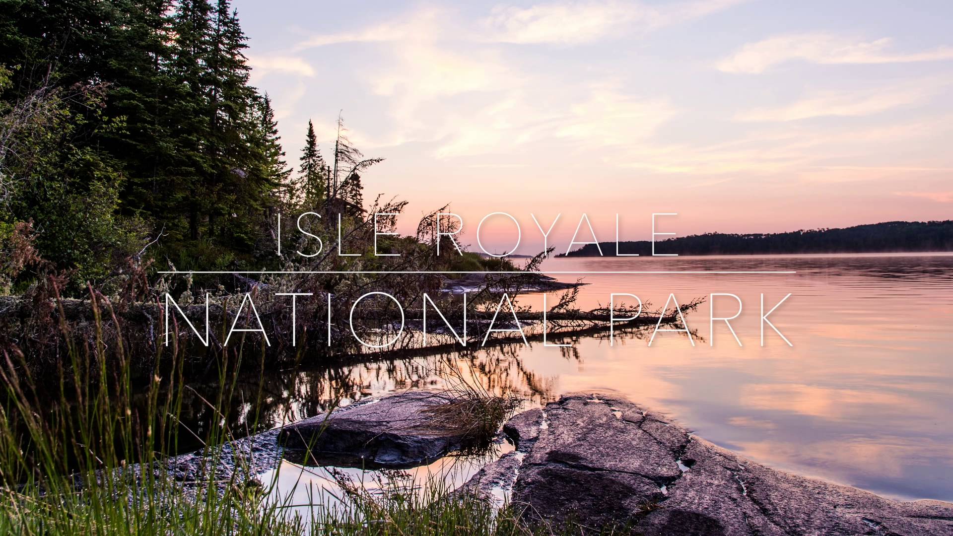 Isle Royale National Park 4K Timelapse