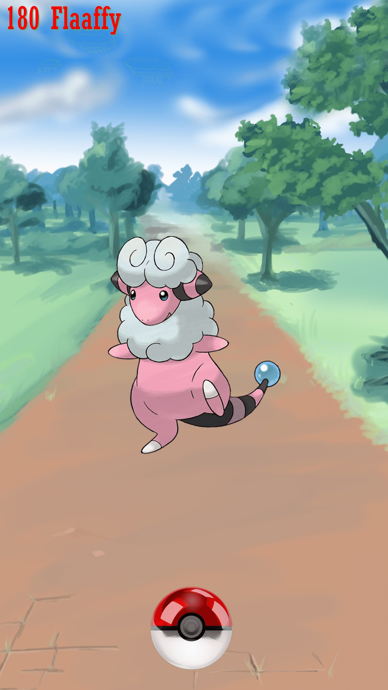 Street Pokeball Flaaffy