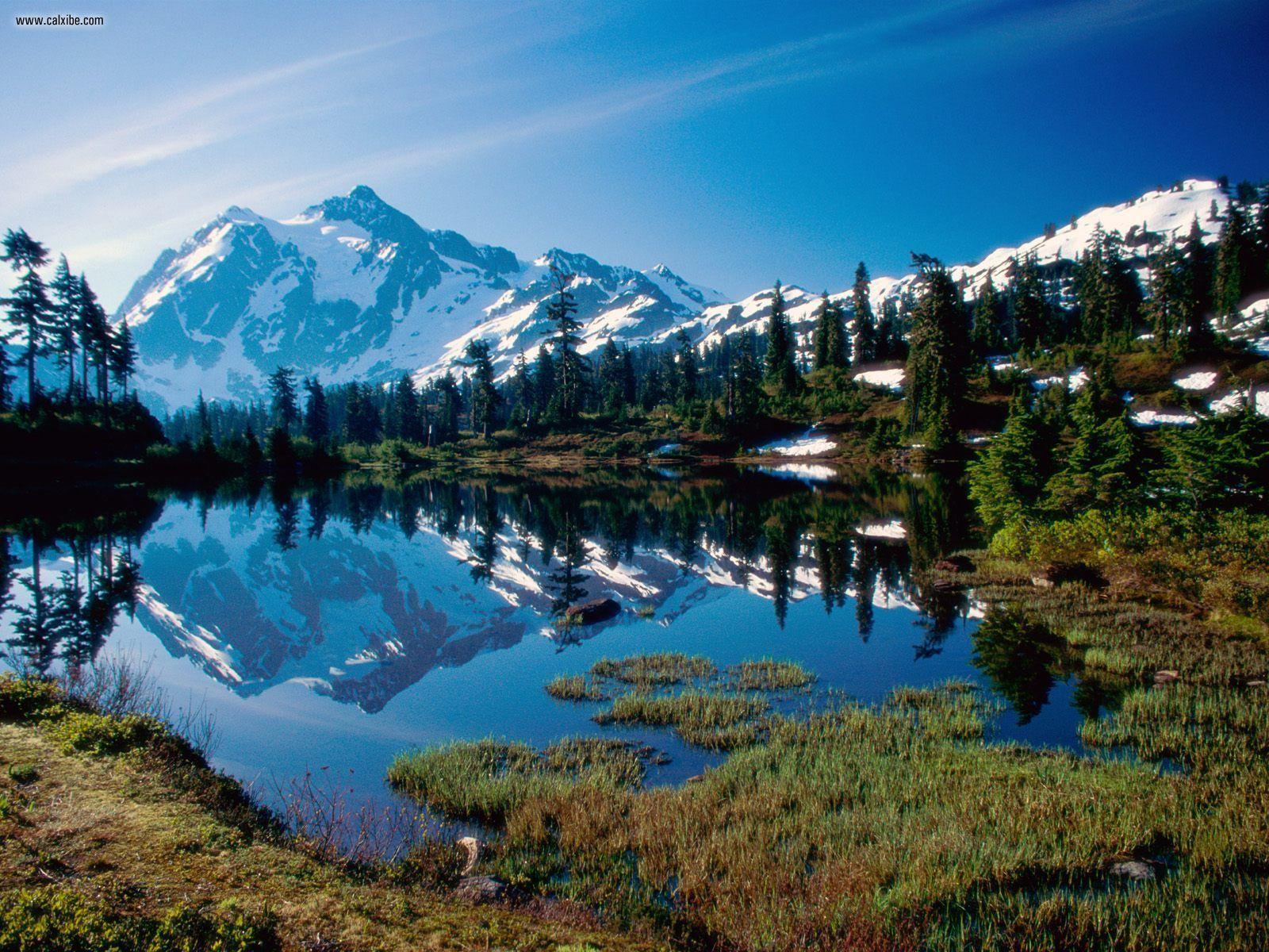 Nature: Mount Shuksan North Cascades National Park Washington