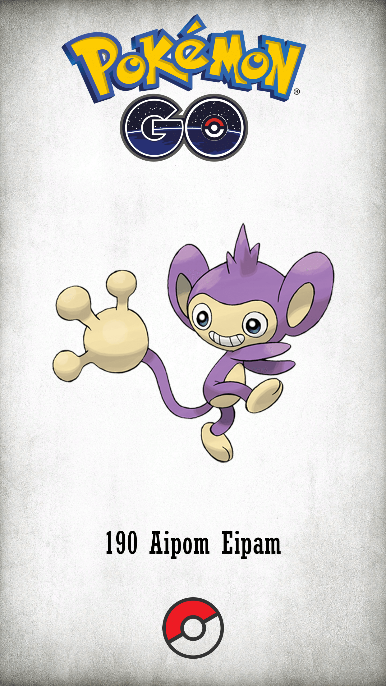 Character Aipom Eipam