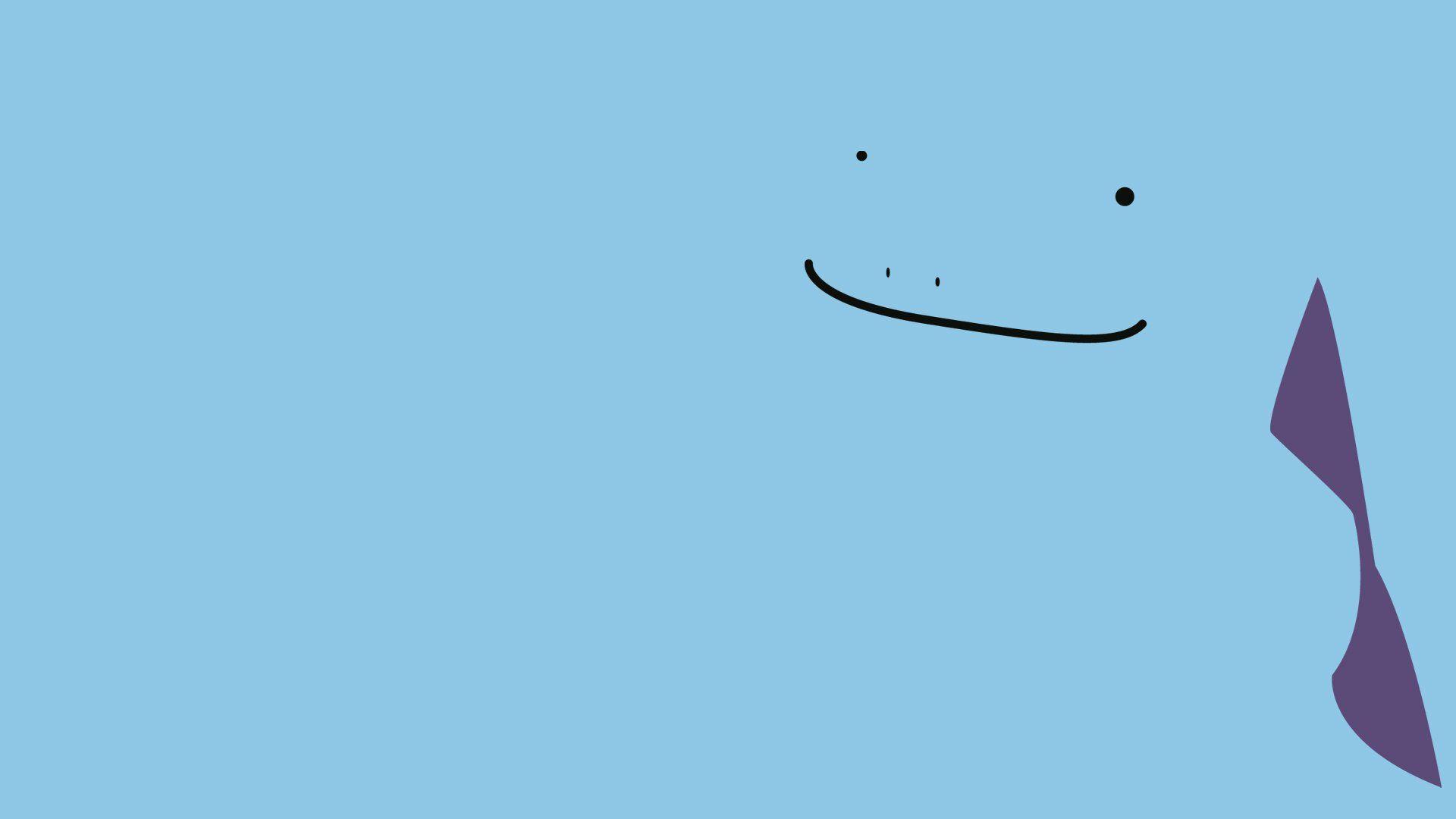 Wallpaper Pokemon Minimalistas Quagsire