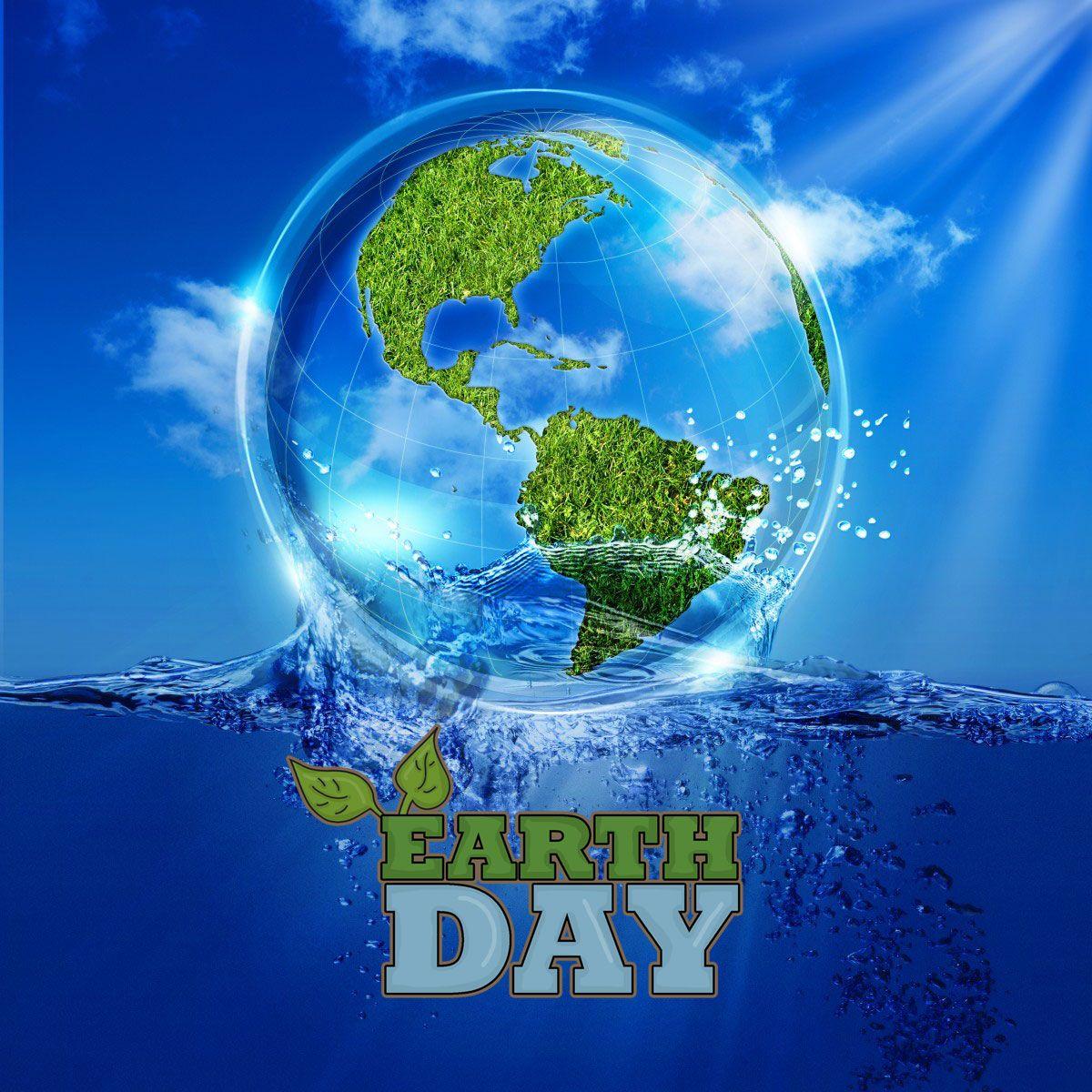 Happy Earth Day 3D Image New Background HD Wallpaper