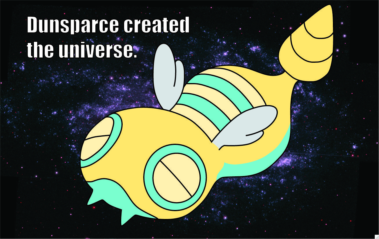 pokemon outer space dunsparce 1307x823 wallpaper High Quality