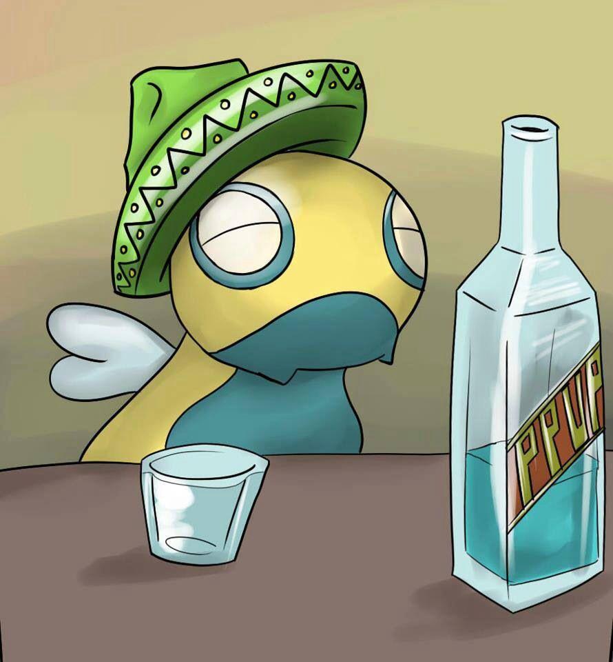 Dunsparce drinking. Dunsparce. Pokémon