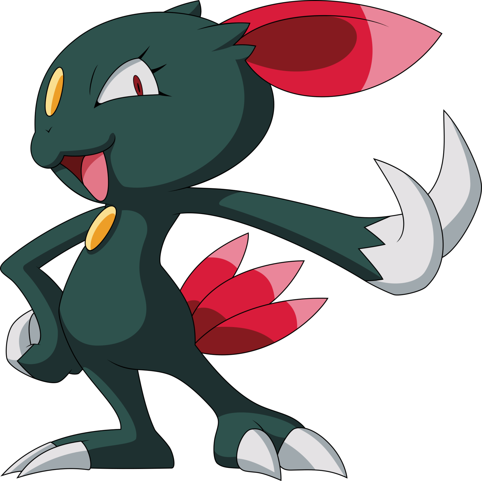 Sneasel Vector By Pokemon Vector Art