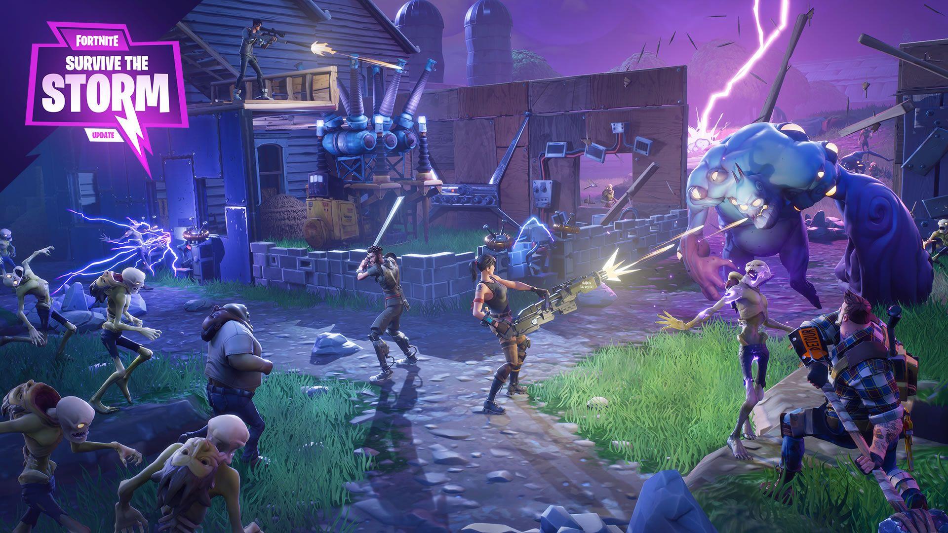 Fortnite Survive the Storm HD Wallpaperx1080