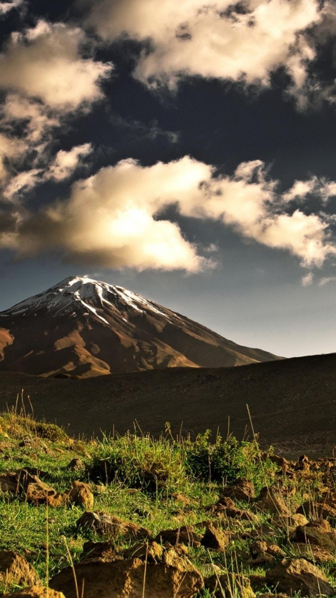 Mount kilimanjaro clouds landscapes mountains skylines wallpaper