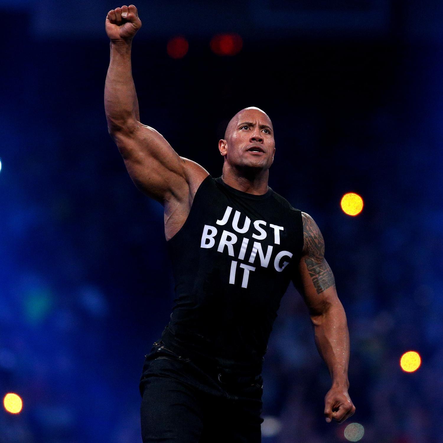 WWE The Rock HD Wallpaper HD Image One HD Wallpaper Picture