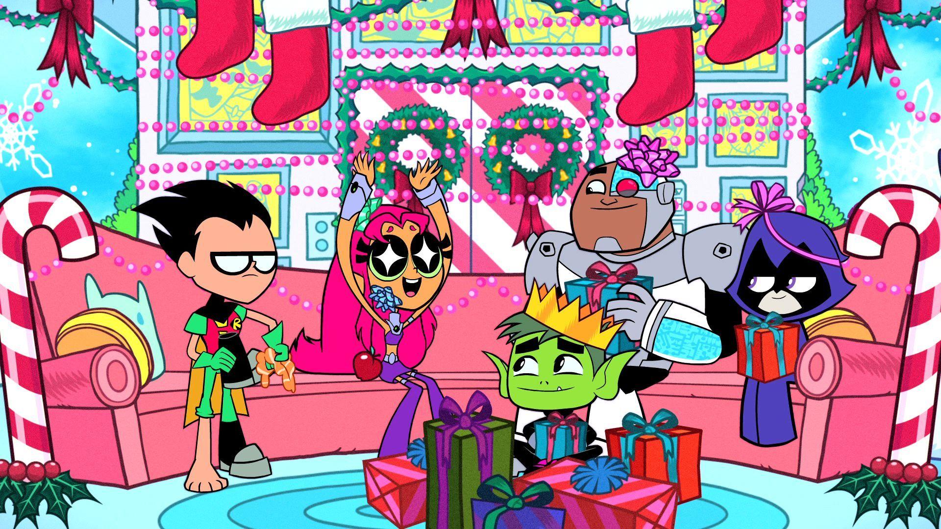 Teen Titans Go! Second Christmas HD Wallpaper. Background Image