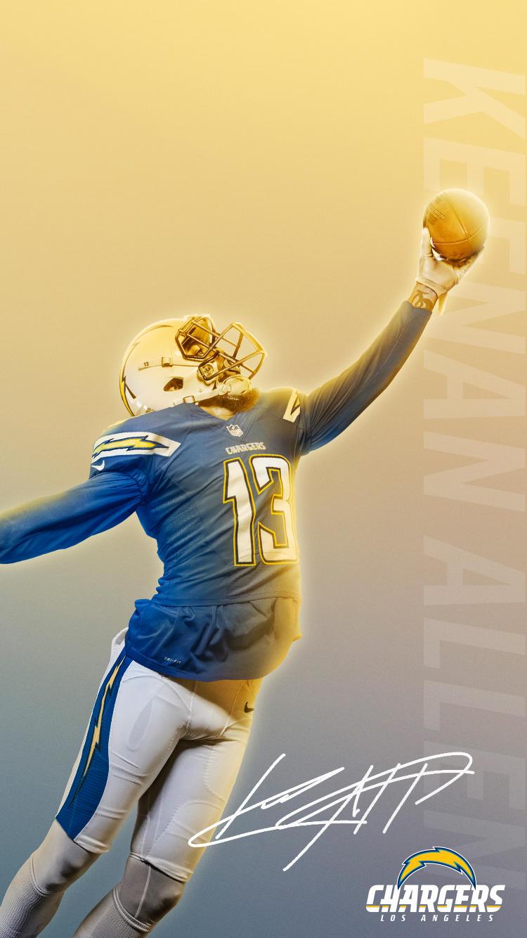 Mobile Background. Los Angeles Chargers