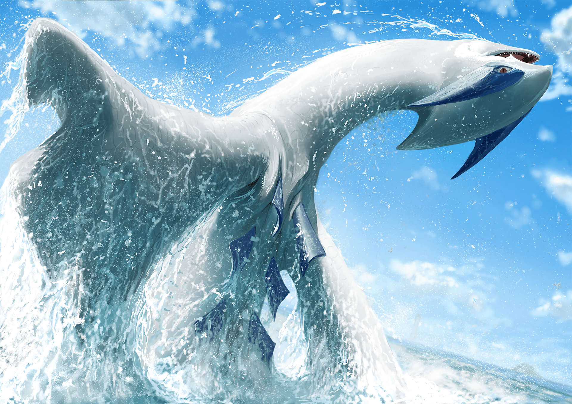 Lugia (Pokémon) HD Wallpaper and Background Image