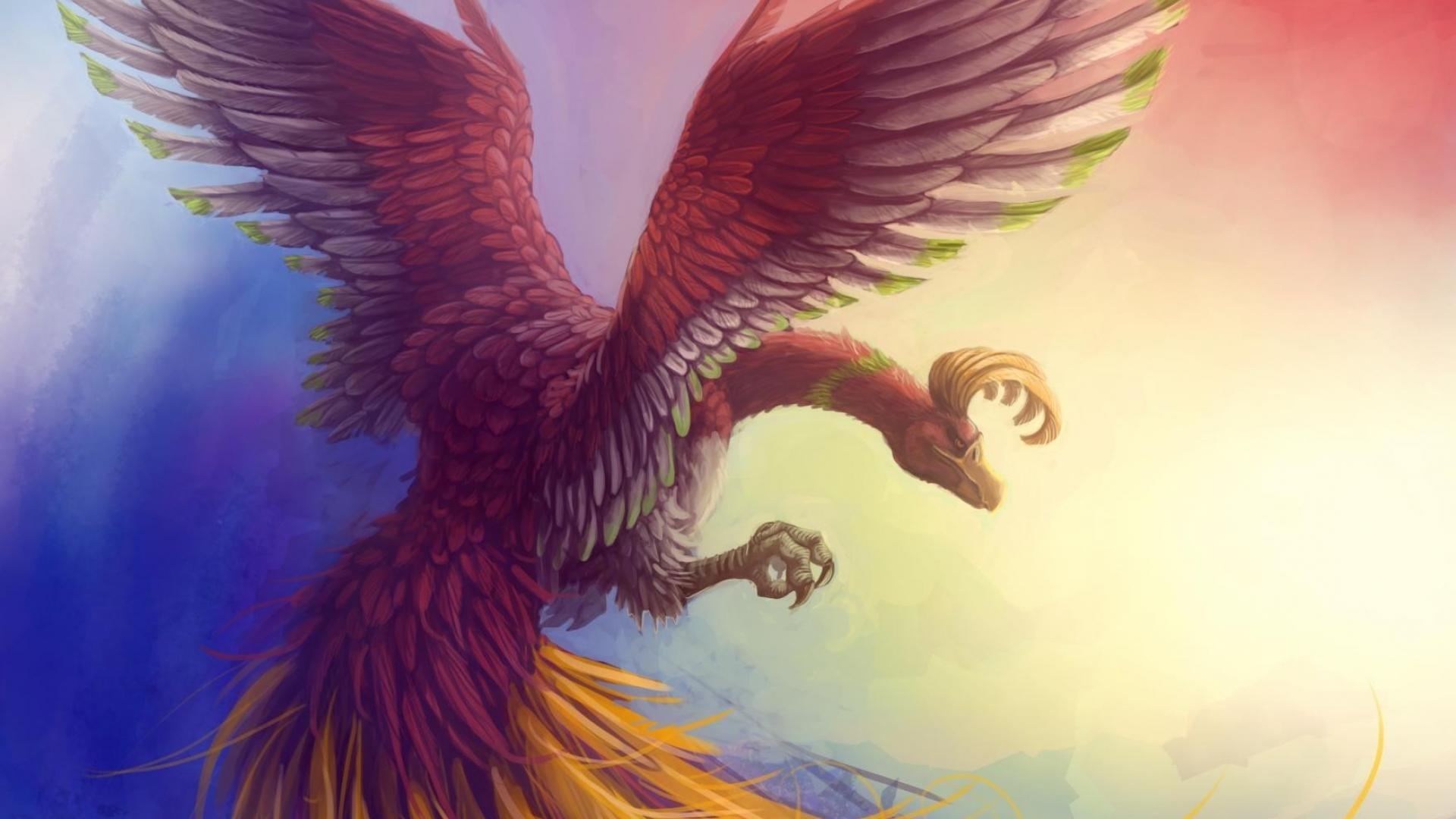 digital art artwork ho oh legendary wallpaper