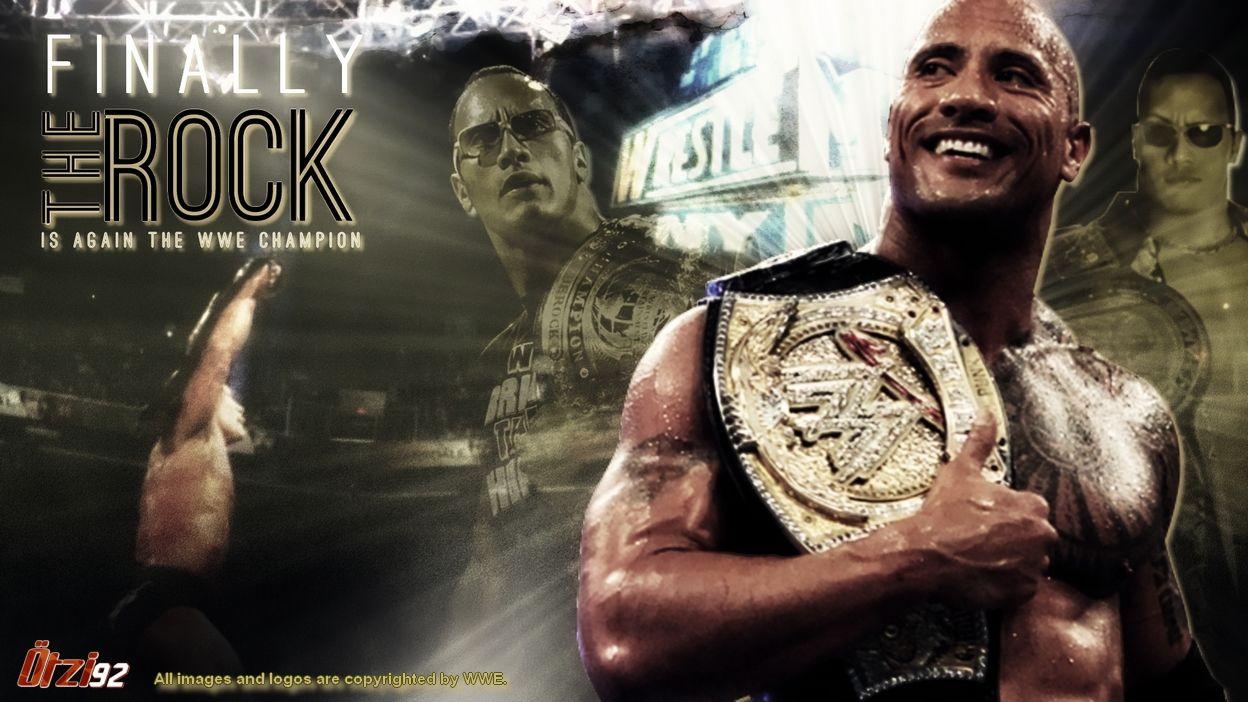 Wallpaper of The Rock Superstars, WWE Wallpaper, WWE Results